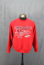 St Louis Cardinals Sweater (vTG) - 1987 NL Champions by Logo 7 - Men&#39;s Large - £51.51 GBP