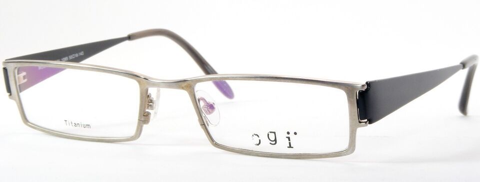 Ogi 5031 1089 SILVER /BLACK EYEGLASSES GLASSES TITANIUM FRAME 50-18-143 ... - $56.30