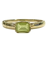 Women&#39;s Solitaire ring 14kt Yellow Gold 474655 - $3,466.00 MXN