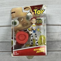 Disney Pixar Toy Story Roundup Jessie W/ Red Hat 4&quot; Poseable Action Figure Y4713 - £23.69 GBP