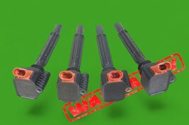 2014-2019 fiat 500L 500X 500 1.4l ignition spark plug coil set of 4 - $69.87