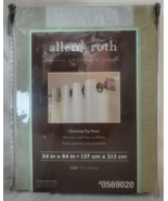 Allen &amp; Roth 0569020 Grovegate Gold 54&quot; X 84&quot; Grommet Top Panel Polyester - $24.74