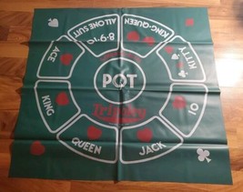 Vintage Tripoley Crown Edition Plastic Mat Only Cadaco Ellis 1960 - £16.28 GBP