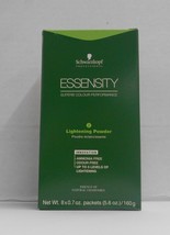 SCHWARZKOPF ESSENSITY Ammonia Free LIGHTENING POWDER ~ BOX of 8 x 0.7 pa... - £10.91 GBP