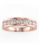 0.70 Ct Natural Diamond GH SI Band in 14K Gold - £2,145.92 GBP