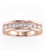 0.70 Ct Natural Diamond GH SI Band in 14K Gold - £2,158.16 GBP