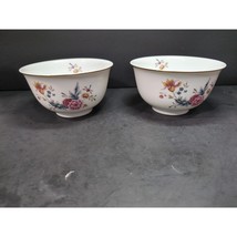 Avon American Heirloom Bowl Independence Day Dragonfly Flowers, Set Of 2... - $21.72 CAD
