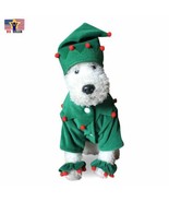 Dog Costume Hat Santa Christmas Elf Green Pet Leg Cuff Halloween Patrick... - £9.03 GBP+
