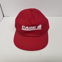 Vintage Case IH Red K Products Snapback Hat, Rope Bill Style, NOS - $29.65