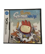 Super Scribblenauts (Nintendo DS, 2010) Complete Tested Working Gift - £3.52 GBP