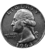 ¼ Dollar &quot;Washington Silver Quarter&quot; - $13.63 CAD
