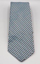 Vintage Nylon Tie Necktie Qiana for Gimbels Department Stores Wide 4&quot; - £23.10 GBP