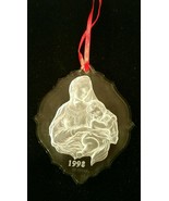 Lenox Gorham 1998 Lead Crystal Annual Madonna and Child Christmas Ornament - £19.58 GBP