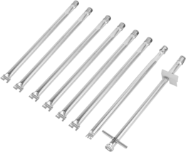 Stainless Steel Grill Burner Tubes Replacement Parts for Weber Summit 660 670 - £64.21 GBP