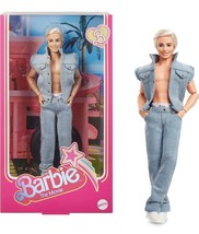 Barbie The Movie, Ryan Gosling As Collectible Ken Doll Wearing All-Denim - £79.17 GBP