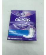 Always Anti-Bunch Extra Protection Leak Guard Regular Liners 60 Pads - $108.81 MXN