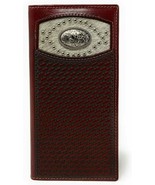 Western Men&#39;s Basketweave Genuine Leather Praying Cowboy Long Cowhide St... - $41.15 CAD