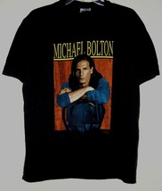 Michael Bolton Concert Shirt Vintage Time Love Tenderness Single Stitche... - $164.99