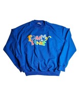 TommyInnit Crewneck Sweatshirt Blue Tommy Innit Pogchamp Size 3XL - $40.59 CAD