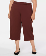 ALFANI Plus Size Smooth Crepe Pull-On Crop Pant Culottes NWT 3X - $14.00