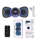 Portable Mini Electric Neck Back Massager Cervical Massage Patch Stimulator - $25.40 CAD