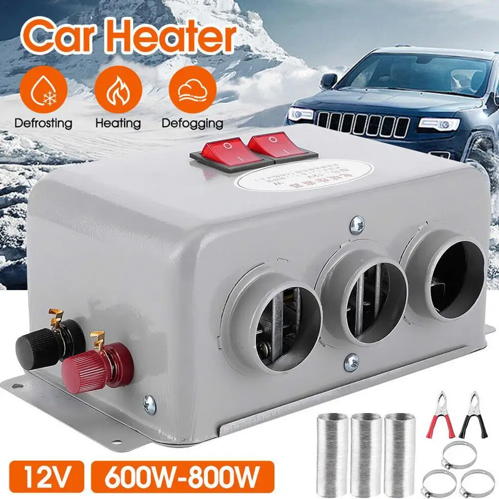 12V/24V 800W Car Heater Electric Cooling Heating Fan Electric Dryer Windshield - £37.68 GBP+