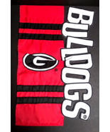 Georgia Bulldogs College Football Garden Banner Flag 12&quot;w x 18&quot;h NEW - $17.99