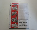 2005 Suzuki Moto &amp; Atv Diagramma Cablaggi Manuale Modelli K5 Factory OEM... - £14.34 GBP