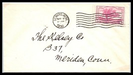 1936 US Cover - Seward, Nebraska to Meriden, Connecticut U9 - £2.31 GBP