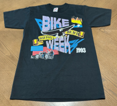 VTG Daytona Beach Bike Week T Shirt Mens Small DS Single Stitch 1993 Eag... - $959.35 MXN