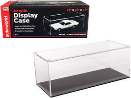 Acrylic Collectible Display Show Case for 1/24-1/25 Scale Model Cars Aut... - £24.23 GBP