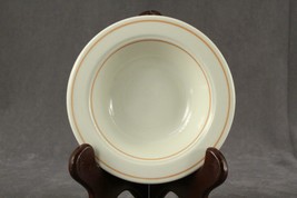 Vintage HOMER LAUGHLIN China Seville Peach Stripe 2PC Lot Berry Sauce Bowl - $9.66