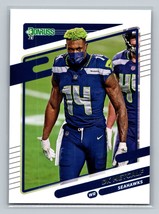 DK Metcalf #29b No Helmet 2021 Donruss Seattle Seahawks - £1.26 GBP