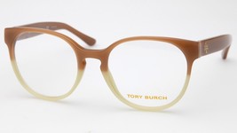New Tory Burch Ty 2069 1238 Brown Eyeglasses Glasses Frame 51-19-135mm B46mm - £58.73 GBP