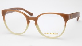 New Tory Burch Ty 2069 1238 Brown Eyeglasses Glasses Frame 51-19-135mm B46mm - £58.93 GBP