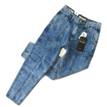 NWT Levi&#39;s Mom Jean in Pull A Fast One Acid Wash High Rise Relaxed Tapered 27 - £33.57 GBP