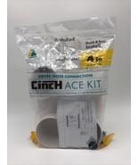 Cinch Ace Laundry Dryer Connection Kit Hookup Your Dryer 4&quot; Dryer Ducts ... - £23.37 GBP