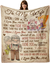 Gifts for Wife from Husband, To My Wife Blanket, Healing Thoughts Blanket Presen - £29.39 GBP