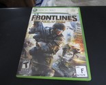 Frontlines: Fuel of War (Microsoft Xbox 360, 2008) - Complete!! - $7.12