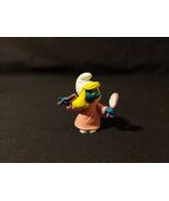 Smurfs 20182 Comb &amp; Mirror Smurfette Gown Smurf Vintage Figure PVC Toy F... - $100.97