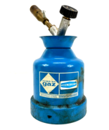 Vintage Camping Gaz Ideal Security Blow Lamp Gas Torch Butane - $49.49
