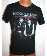 BROOKS &amp; DUNN 2021 Reboot Concert Tour T-SHIRT S Country Music RONNIE DU... - $369.95 MXN