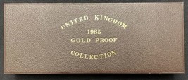 1985 United Kingdom Gold Proof Collection 4 Coin Box - NO COIN BOX ONLY - £17.84 GBP