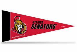 Ottawa Senators NHL Felt Pennant 4&quot; x 9&quot; Mini Banner Flag Souvenir NEW - £2.84 GBP