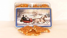 1 Peanut Brittle Gift Tin - £15.80 GBP