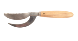 Swedish Fish Cleaning and Scaling Wood Handle Knife Sweden Stalvaru Stai... - $18.69
