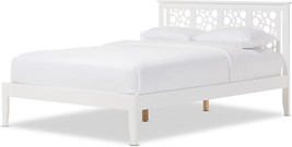 Baxton Studio 424-6921-Amz Platform, Queen, White - £222.25 GBP