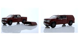 1:64 2022 Chevy Silverado 1500 LTD High Country Pickup Truck &amp; Cap Dieca... - £27.52 GBP