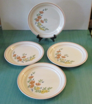 Set of 4 CORNERSTONE by Corning - ROYAL GARDEN - DINNER PLATES - 10.25&quot; ... - £13.28 GBP