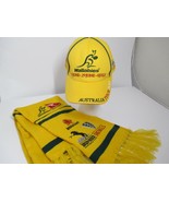 Wallabies Yellow Hat Union + Scarf Australia Tour 2013 With Super Rugby ... - £21.79 GBP